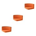 thumbnail image 3 of kurtrusly Trilateral Chair Covers Wide Application And Strong Elastic Chair Protection Made Easy Polyester Cover Chairs Decoration Orange 3Set, 3 of 6