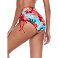 thumbnail image 4 of RELLECIGA Women's High Waisted Reversible Bikini Bottom, 4 of 7