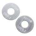 thumbnail image 3 of 2PCS Electric Guitar Switch Gaskets Three Gear Guitar Toggle Switch Washer Plate Aluminum Guitar Switch Ring, 3 of 8