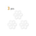 thumbnail image 2 of INSPIRE CHIC Bretelles de Soutien-Gorge Clips Boucles Sangle de Soutien-Gorge Antidérapante Boucles Sangles pour Femmes Forme Fleur Blanche, 2 of 6