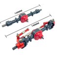 thumbnail image 3 of Metal Alloy Axle Set for D90 replacement rc truck D91 MN90 RC Car Accessory, 3 of 9