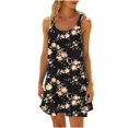 thumbnail image 2 of LOVZFMLL Robes Robe de Plage pour Femmes Vêtements de Plage Décontractés Vacances Robes d'Été Courtes, 2 of 5