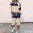 thumbnail image 2 of Birdeem Womens Fashionable Loose Printed Long Sleeved Round Neck Drawstring Casual Set, 2 of 5
