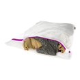 thumbnail image 2 of Woolite Sanitized Treated 3 Piece Mesh Wash Bag Large White, 2 of 2