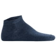 thumbnail image 2 of Hudson Unisex Sneaker Socks, 9-Pack - Simply, Short Socks, Solid Color Blue 43-46 (UK 9-11), 2 of 3