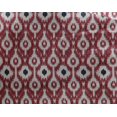 thumbnail image 4 of oneOone Tissu Georgette Viscose Tissu Imprimé Ogee Ikat au Mètre 42 Pouces de Large, 4 of 4
