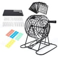 thumbnail image 1 of kurtrusly Traditional Wine Set Bingo Game Lucky Ball Bar Party Lottery Machine Family Group Entertainment, 1 of 6