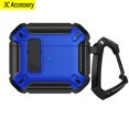 thumbnail image 1 of Case for Airpods Pro 2nd Generation Case 2022 Airpod pro 2 case Secure Lock Clip Shockproof Protective Cover for AirPods Pro 2 black blue For AirPods 3 2021, 1 of 6