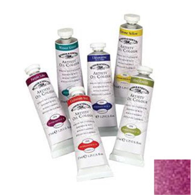 Winsor & Newton 1214489 37ml Artists Oil Color - Permanent Magenta