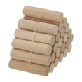thumbnail image 1 of Unique Bargains 1 x 4 Inch Dowel Rods Wood Sticks Unfinished Wooden Dowel Rods Round Dowels Sticks 25 Pcs, 1 of 6