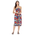 thumbnail image 1 of Oussum Robe Tube Courte pour Femmes Sans Manches, Robes d'Été, Bleu Royal, 1 of 7
