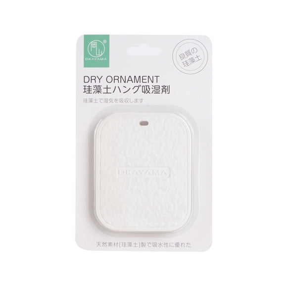 Natural Diatomite Moisture Absorber Blocks - Food Safe Dehumidifier Strips for Wardrobe, Kitchen & Dry Food Storage