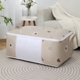 thumbnail image 4 of LSLJS Large Capacity Quilt Storage Bag Luggage Packing Bag Water Proof and Moistureproof Moving School Clothes Storage Bag, Storage Sack Clothing & Closet Storage, 4 of 9