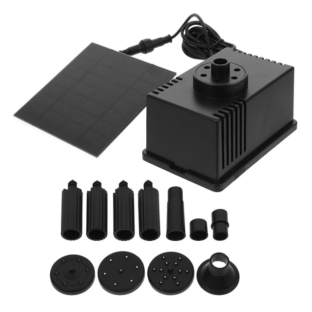 MERRYHAPY Solar Pond Water Pump Solar Fountain Pump Saving for Fish Tank 1 Set