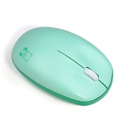 Wireless Mouse Quiet Portable High-End Design 2.4G BT USB Receiver Dual Mode for Laptop MacBook Air Office Computer Use Mouse