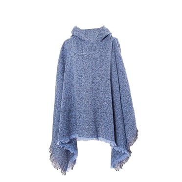 XZNGL Châles Longs Chauds pour Femmes, Grandes Foulards, Cape à Capuche en Tricot, Foulard à Carreaux à Franges