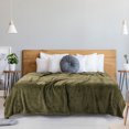 thumbnail image 3 of Unique Bargains Luxury Fleece Bed Blanket Woven Mesh, 3 of 10