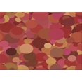 thumbnail image 1 of Ahgly Company Machine Washable Indoor Rectangle Transitional Bright Orange Area Rugs, 4' x 6', 1 of 7