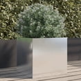 thumbnail image 1 of vidaXL Jardinière Argent 42x40x39 cm Acier Inoxydable, 1 of 5