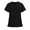 Black, variant on Ohufall Plus Size Scrubs for Men Nurse Gifts Solid Color Scrub Tops Men Medical Nursing Tops Stretchy Scrub Shirts for Men