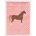 thumbnail image 1 of Carolines Treasures BB7909GF Hannoverian Cheval Rose Check Drapeau de Jardin, 1 of 3