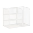 thumbnail image 2 of Rongfmy Desk Organizer File Holder Desktop File Organizer for Dorm Office Stationery White, 2 of 9