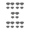 thumbnail image 3 of kurtrusly Adjustable Shoe Heel Pad Insoles for High Heels Customizable Heel Repair Stick gray 5Set, 3 of 6