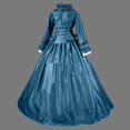 thumbnail image 3 of UPPADA Liquidation Robes d'Invitée de Mariage pour Femmes Hiver Robe à Manches Longues Grande Taille Robe Évasée Robe Maxi de Cocktail pour Femmes Robes de Soirée Ajustées Robes Formelles Grande Taille pour Femmes, 3 of 7