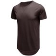 thumbnail image 1 of ameIAEA Men Athletic Workout Running Shirts Short Sleeve Crewneck Solid Color Casual Tee Tops, 1 of 3