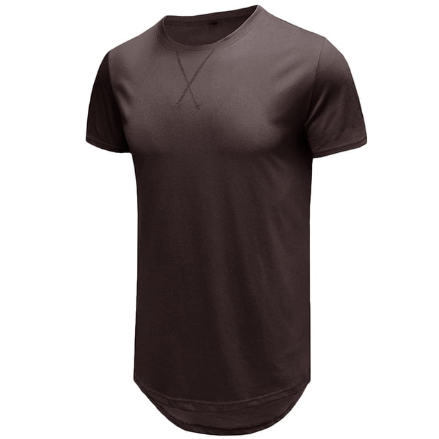ameIAEA Men Athletic Workout Running Shirts Short Sleeve Crewneck Solid Color Casual Tee Tops