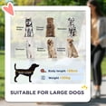 thumbnail image 4 of PawHut Pet Stroller Dog Stroller for Small to Large Cats, Dark Grey, 4 of 10