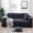 🔥 Black, variant on Sentmoon Sofa Covers Sofa Slipcover Solid Color All Season Sofa Cover Knitted Elastic All Wrap Sofa Cover Sofa Cushion Rocker Velvet Sofa Cover