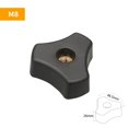 thumbnail image 1 of M8 T-Slot Slider T-Track Jig Screw Fixture Rail Accessories Woodworking Tool, 1 of 8