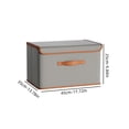 thumbnail image 3 of PRETXORVE Thickened and Large Capacity Zippered Non-woven Home Storage for Convenient Organization Of Quilts, 3 of 9