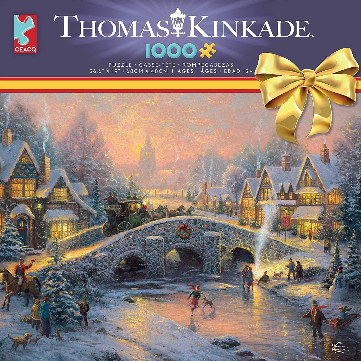 Ceaco: Thomas Kinkade - Spirit Of Christmas casse tête (1000 pc)