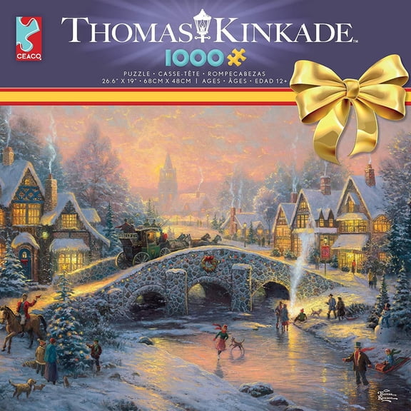 Ceaco: Thomas Kinkade - Spirit Of Christmas casse tête (1000 pc)