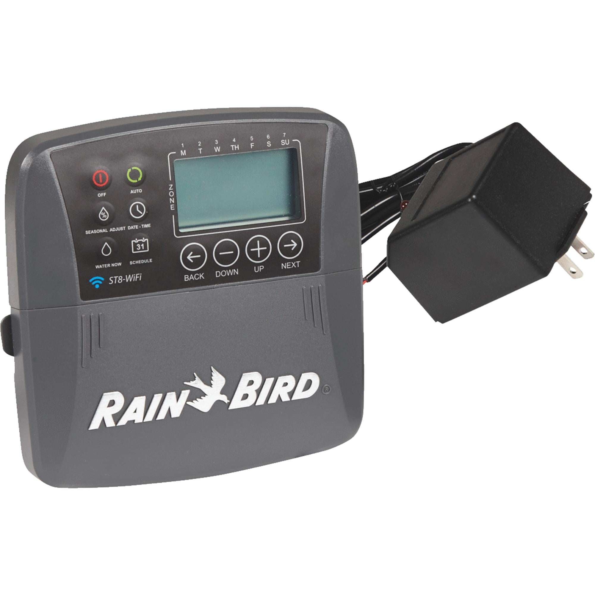 Rain Bird ST8I-2.0 Smart Indoor WiFi Sprinkler/Irrigation System Timer/Controller, WaterSense Certified, 8-Zone/Station, Compatible with Amazon Alexa (2.0 replaces Obsolete ST8I-WIFI)