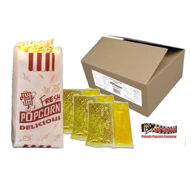 Popcorn - for 4 oz Large Commercial Theatre Popcorn Machines, 24 Pack