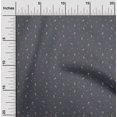 thumbnail image 1 of oneOone Viscose Jersey Fabric Dot & Face Dog Print Fabric BTY 60 Inch Wide, 1 of 1