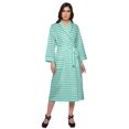 thumbnail image 1 of Moomaya Printed WoMen's Robe Dressing Gown With Pockets Bath Robe Girls, 1 of 6