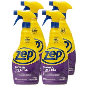 Zep Tub de douche et nettoyant carrelage 32 oz ZUSTT32 (Cas de 4) - Pas de frottis Pro La formule rompt la construction difficile sur le contact