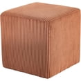 thumbnail image 3 of Meridian Furniture Roy Cognac Ottoman/Stool, 3 of 8