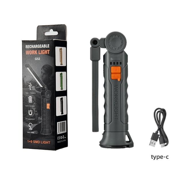 Waterproof Camping Light Multi Functional COB Magnet Automotive Repair LED Work Light