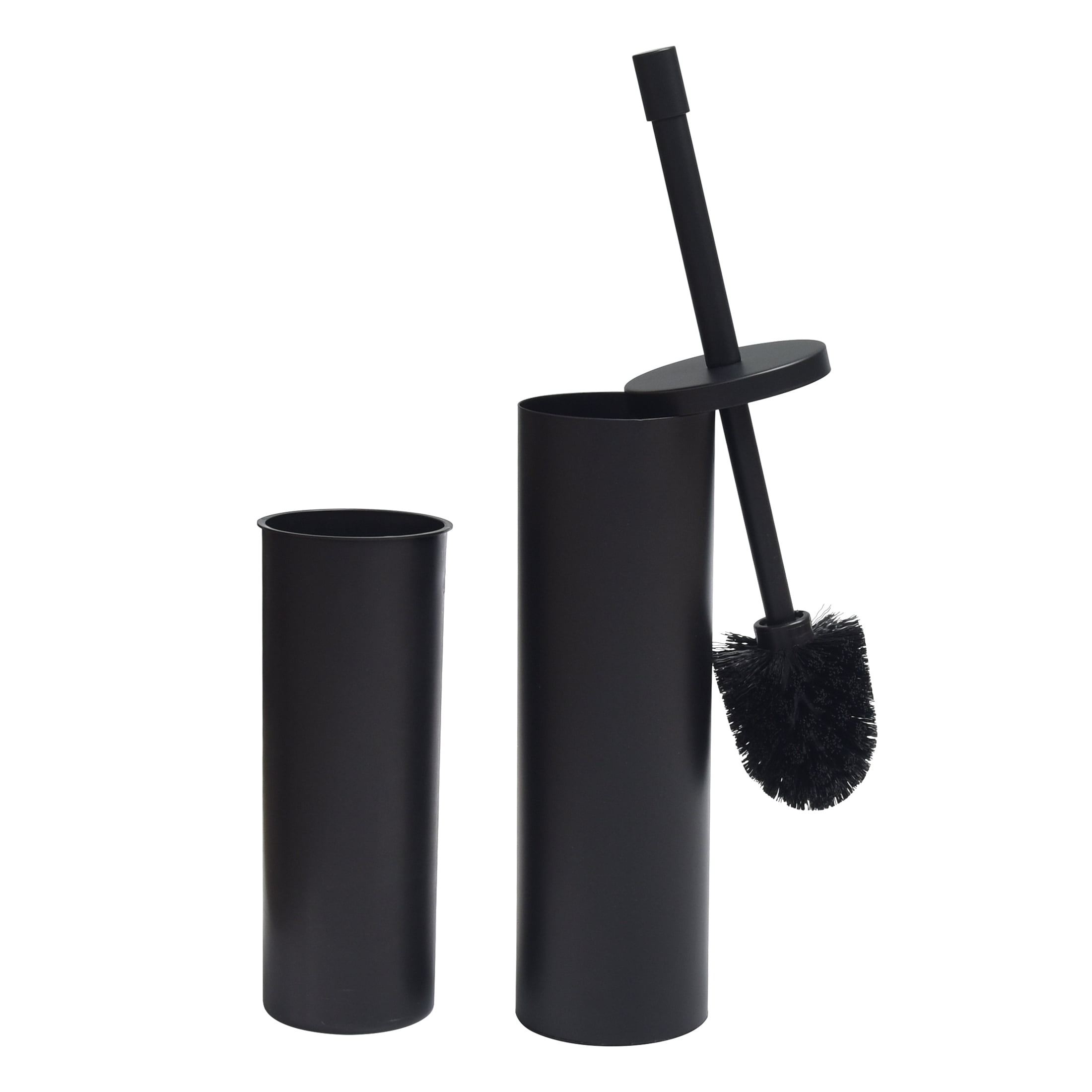 Brosse de toilette et support en métal, Better Homes & Gardens, noir mat