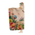 thumbnail image 3 of cpengpj Custom Photo Personalized Hooded Fleece Blanket, Soft Flannel Travel Wrap, L Size 200x150cm, 3 of 9