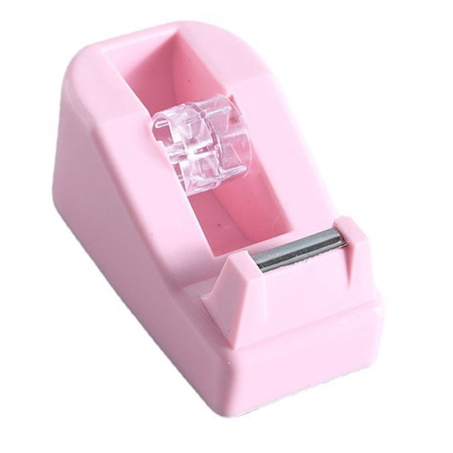 Convenient Tape Dispenser 0.79in Shaft Diameter Easy Sturdy Plastic Gift Wrapping Cutter for Family Office