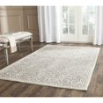 thumbnail image 2 of Safavieh Cambridge Collection CAM123D Handmade Moroccan Geometric Silver and Ivory Premium Wool Area Rug (8' x 10'), 2 of 3