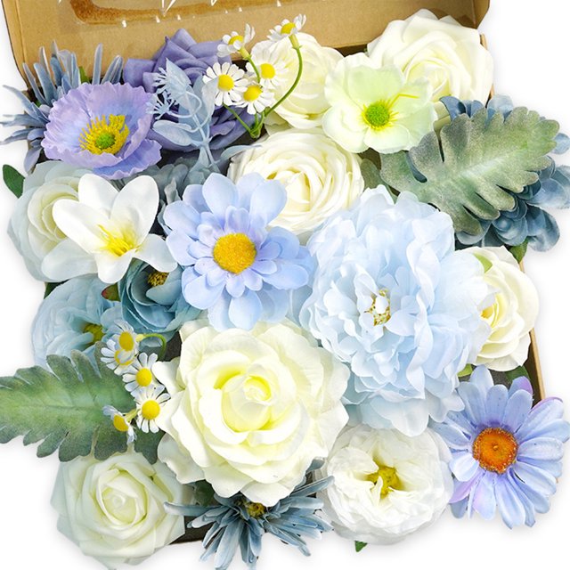 Wweixi Whimsical Blooms Low Maintenance Artificial Flower Collection Realistic 23new style LH006 1Set