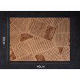 thumbnail image 4 of goowrom 120 Pcs Papier Anti-Graisse Imprimé Papier pour Sandwich Papier pour Frites Poulet Frit Papier de Cuisson Pain Viande Rouleau de Papier, 4 of 7