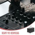thumbnail image 3 of OFFIGAM 4Pcs Reliable Self-Locking Push Button Switch with 12 Pins Compact Design for Home Audio Systems, 3 of 8
